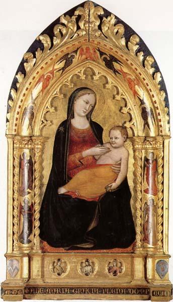 Niccolo di Pietro Gerini Madonna and Child oil painting picture